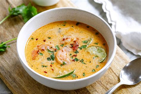 Thai Shrimp Soup Recipe Easy Shrimp Soup — Eatwell101