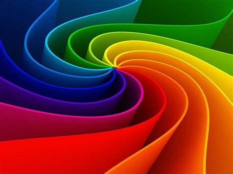 Wallpaper Abstract Rainbow Colours Wallpapers