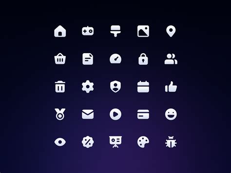 Slicons Essential Solid Icons By Kushal Jain On Dribbble