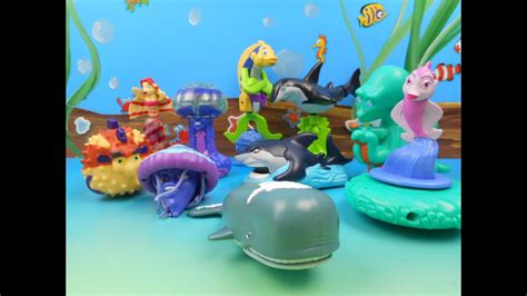 burger kings shark tales set   kids meal toys video review youtube