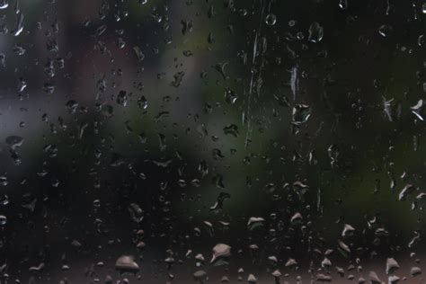 Clear Glass With Morning Dew Mirror Water Drops Water On Glass Hd