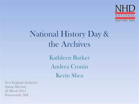 Ppt National History Day And The Archives Powerpoint Presentation Free