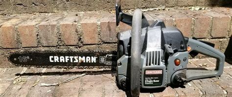 Craftsman Chainsaw Chain Saw Parts or Project 16" 36cc NOT WORKING #