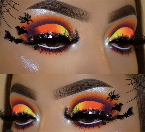 Pin By Sonias Boards On Halloween Eyes ☠️ Halloween Eye Makeup