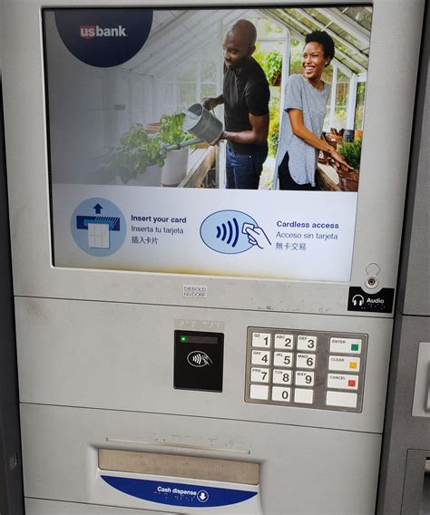 This Us Banks Atm Has Contactless Tested It And Can Confirmed This