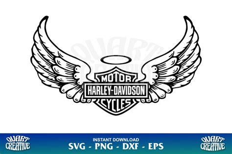 Harley Davidson Wings Svg Harley Davidson Harley Davidson