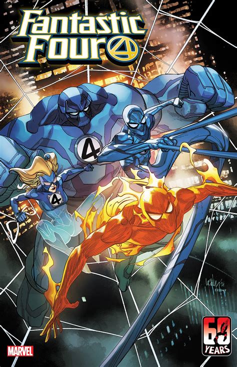 Fantastic Four 43 Yu Spider Man Cover Fresh Comics