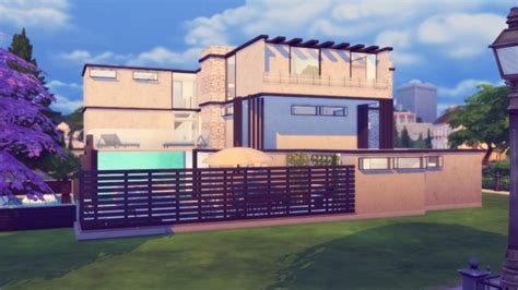 Lake Heights Three Storey House At Simming With Mary The Sims 4 Catalog