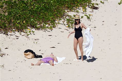 Paul Mccartney And Nancy Shevell Enjoy The Beach During Their Holiday In St Barts 17 Photos