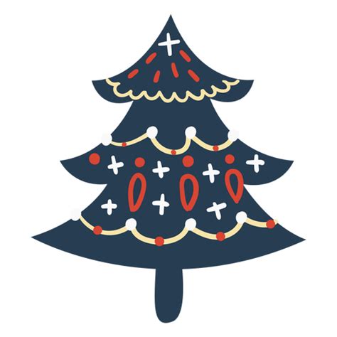 Scandinavian Cute Christmas Tree Transparent Png And Svg Vector File