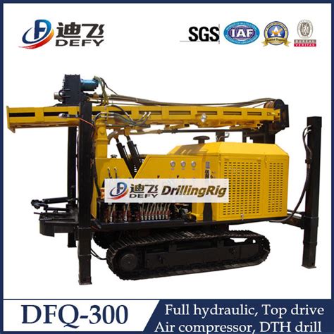 M Dth Pneumatic Water Bore Well Drill Air Drilling Rig Borehole Machine China Rotary Water
