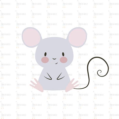 Mouse Svg Cute Mouse Svg Baby Mouse Svg Beautiful Mouse Etsy