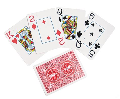 Jumbo Print Braille Playing Cards Braille On 1 Corner