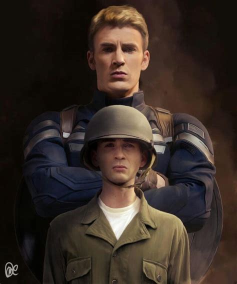 Young And Old Captain Americasteve Rogers Personajes De Marvel