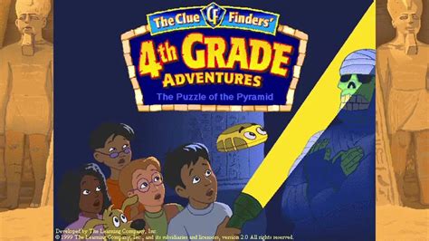 The Cluefinders 4th Grade Adventures Puzzle Of The Pyramid Youtube