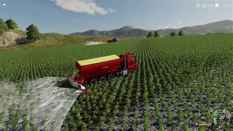Bredal Hooklift Fertilize Spreader V1000 Fs19 Farming Simulator 19