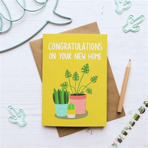 Congratulations On Your New Home Card In 2020 New Home Greetings New