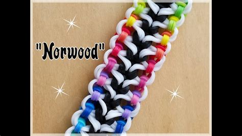 Norwood Rainbow Loom Bracelethow To Tutorial Youtube