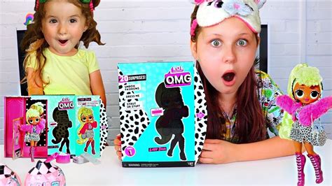 Ruby And Bonnie Pretend Play Opening Lol Surprise Omg Fashion Doll Youtube