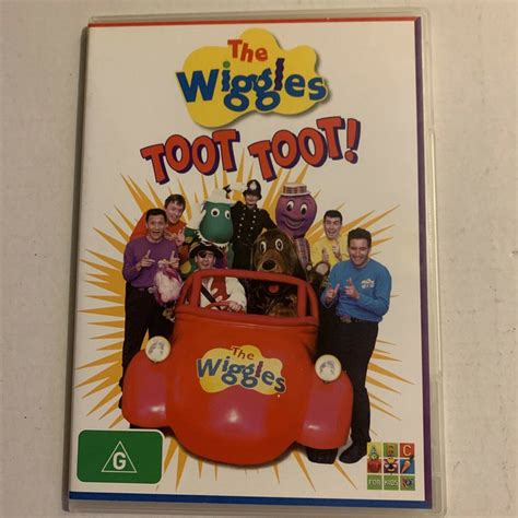The Wiggles Toot Toot Dvd 1999 Region Free Retro Unit