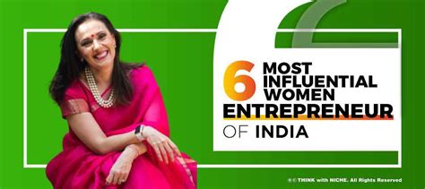 6 most influential women entrepreneur of india