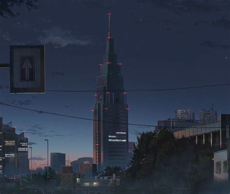 1280x1080 Kimi No Na Wa Anime City 1280x1080 Resolution Wallpaper Hd