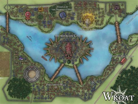 I Made A Detailed Map Of Wroat Breland For My Campaign Eberron In