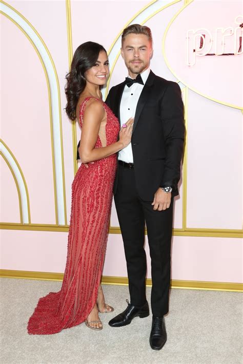 Pictured Hayley Erbert And Derek Hough Celebrities At The 2018 Emmys