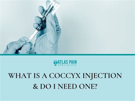 What Is A Coccyx Injection And Do I Need One