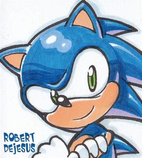 Art Of Robert De Jesus Drawing Chibi Episode 40 Sonic The Hedgehog
