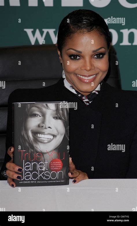 Janet Jackson At In Store Appearance For Janet Jackson True You Book