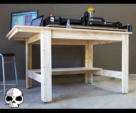 Plywood has been used to build furniture for decades. DIY Workshop Table (From Plywood!) : 10 Steps (with ...