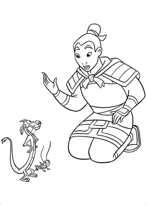 Maybe you would like to learn more about one of these? Free Printable Mulan Coloring Pages For Kids