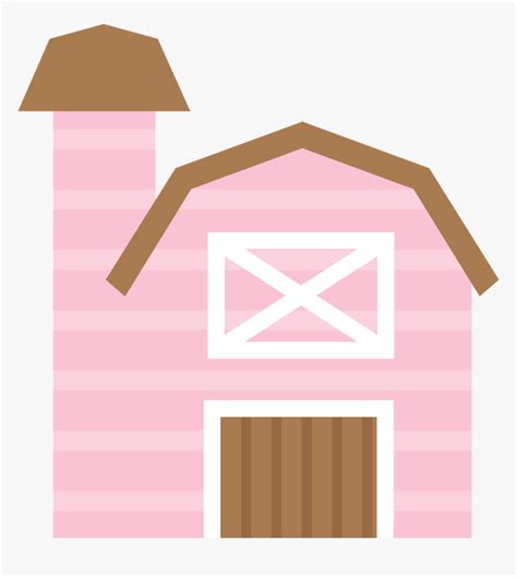 Clipart Houses Pink Pink Barn Clip Art Hd Png Download Transparent