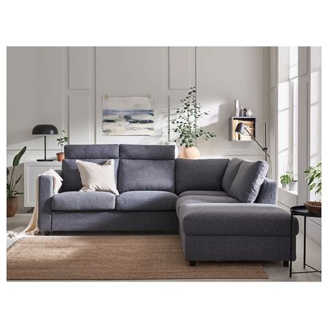 This cozy, contemporary sofa features delicate tufted and. VIMLE Sectional, 4-seat corner - with open end with ...