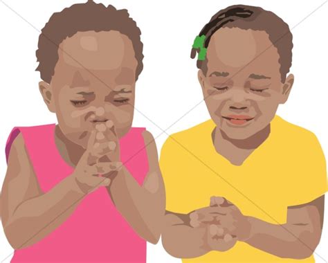Child Praying Clipart