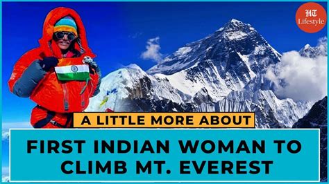 Savita Kanswal The First Indian Woman To Climb Mt Everest A Little More About Youtube