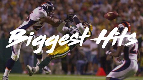 Nfl Biggest Hits Of All Time Hd Youtube