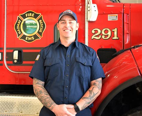 Hadley Takes His Post As Whitefishs New Fire Chief Whitefish Pilot