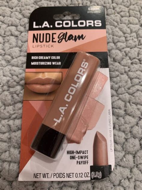 La Colors Nude Glam Lipstick Pinky Swear C30694 For Sale Online Ebay
