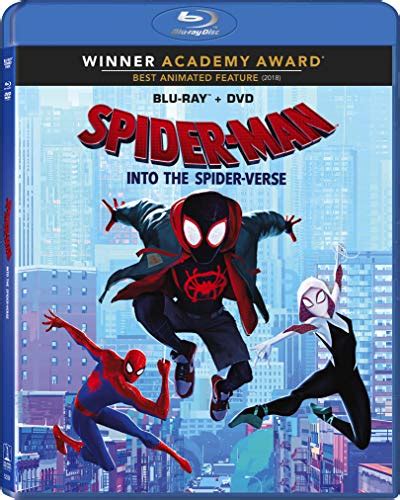 Spider Man Into The Spider Verse Blu Ray Black Cultural Film