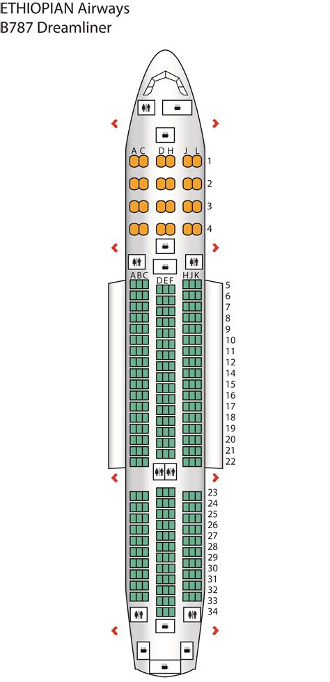 Seat Map Ethiopian Airbus A350 900 Seatmaestro 45 Off