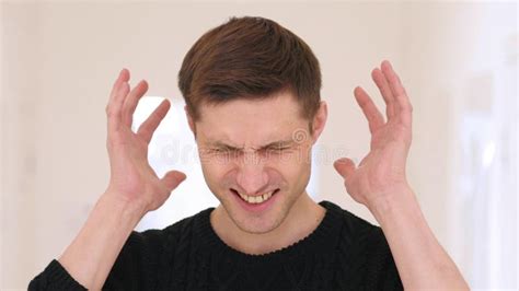 Frustrated Angry Man Yelling In Office Stock Photo Image Of Worker