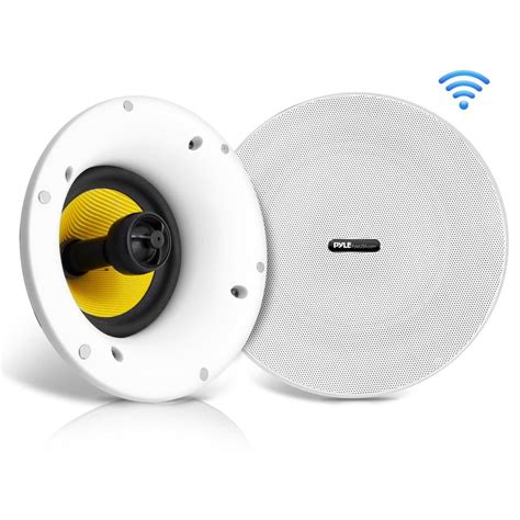 Pyle Pdicwifib52 Home In Wall In Ceiling Speakers With Built In