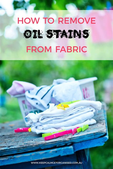Simply add more baking soda, wait for another. How to get oil out of clothing how to get an oil stain out ...