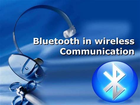 Bluetooth Presentation