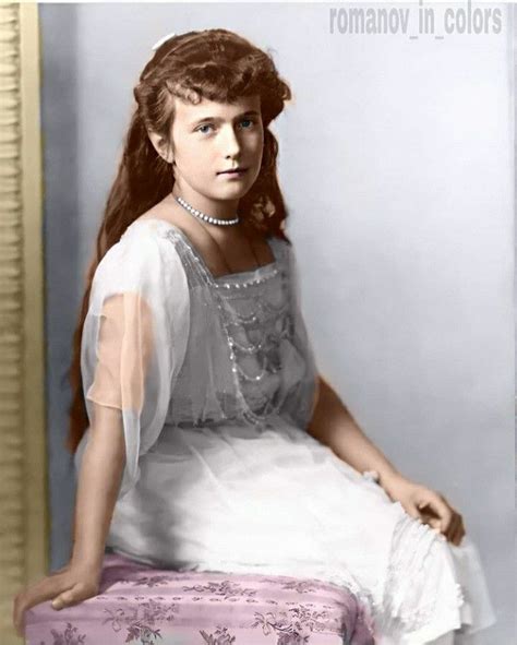 Anastasia Nikolaevna Romanova In 1914 Iconic Dresses Anastasia