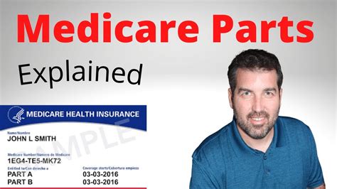 Medicare Parts Explained 4 Parts Of Medicare Youtube