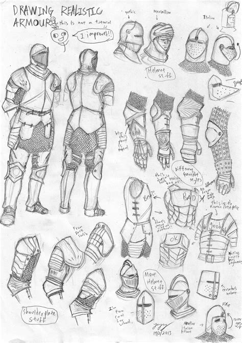 Shoulder Armor Drawing Reference How To Draw Shoulder Armour Tutorial