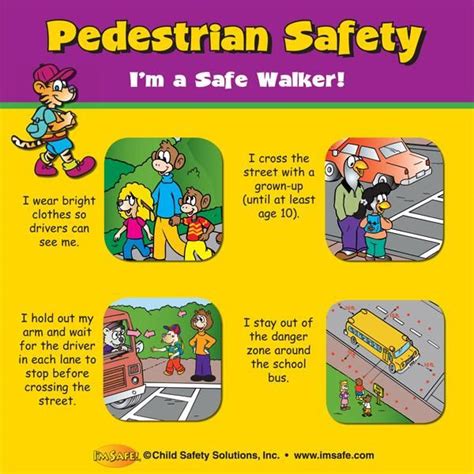 Pedestrian Safety Tabletop Display Pedestrian Safety Pedestrian Safety Activities